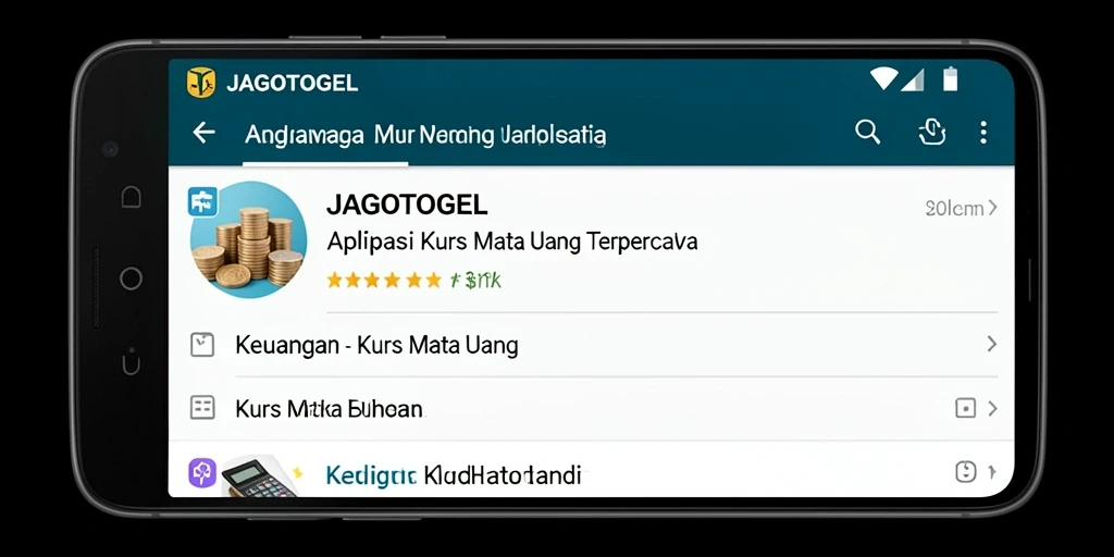 Antarmuka aplikasi JAGOTOGEL yang informatif dan mudah digunakan.